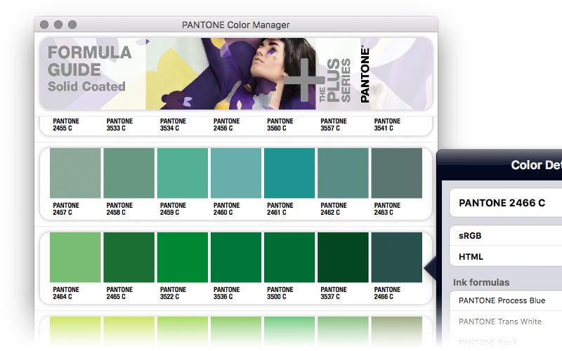 Pantone Color Manager software