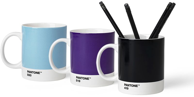 Pantone krus med hank