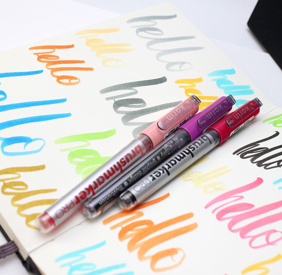 Karin Brushmarker PRO Junior 12pc 11 Basic colors + blender Set