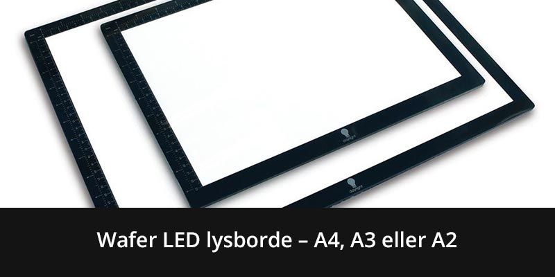 Wafer lysbord LED lyskasse