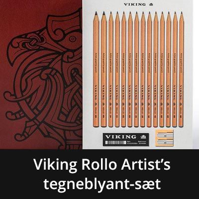 Viking Rollo tegneblyanter
