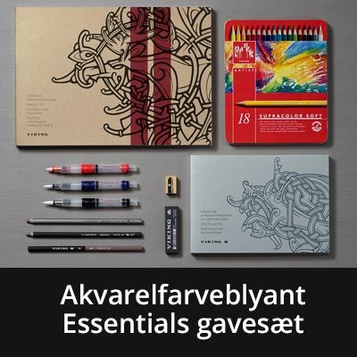 Akvarelfarveblyant essentials