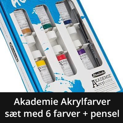 Akademie akrylfarver