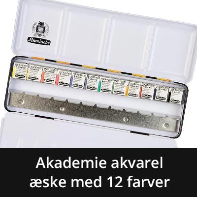 Akademie akvarelfarver