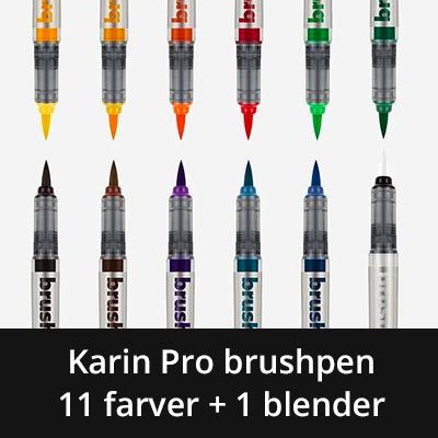 Karin Pro brushmarker - penselmarker