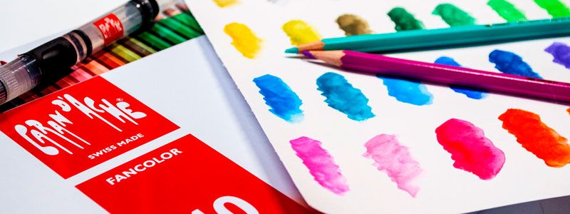 fancolor fra Caran d'Ache