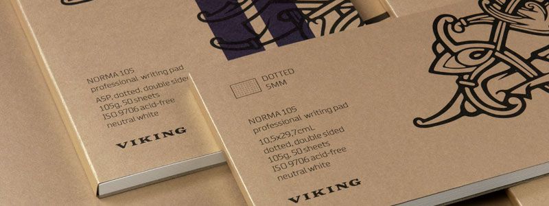 Norma skriveblok fra Viking