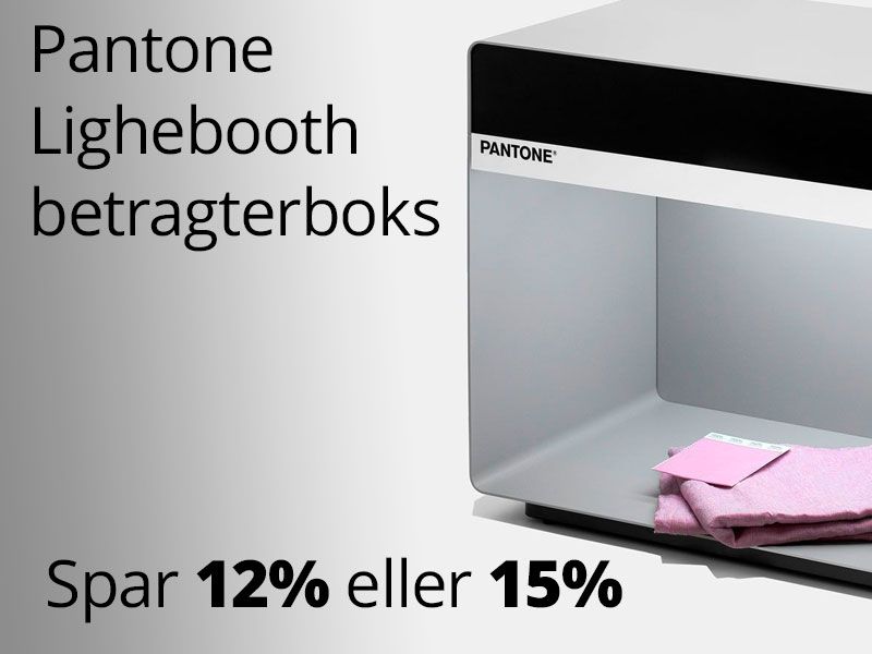 Pantone Light Booth tilbud