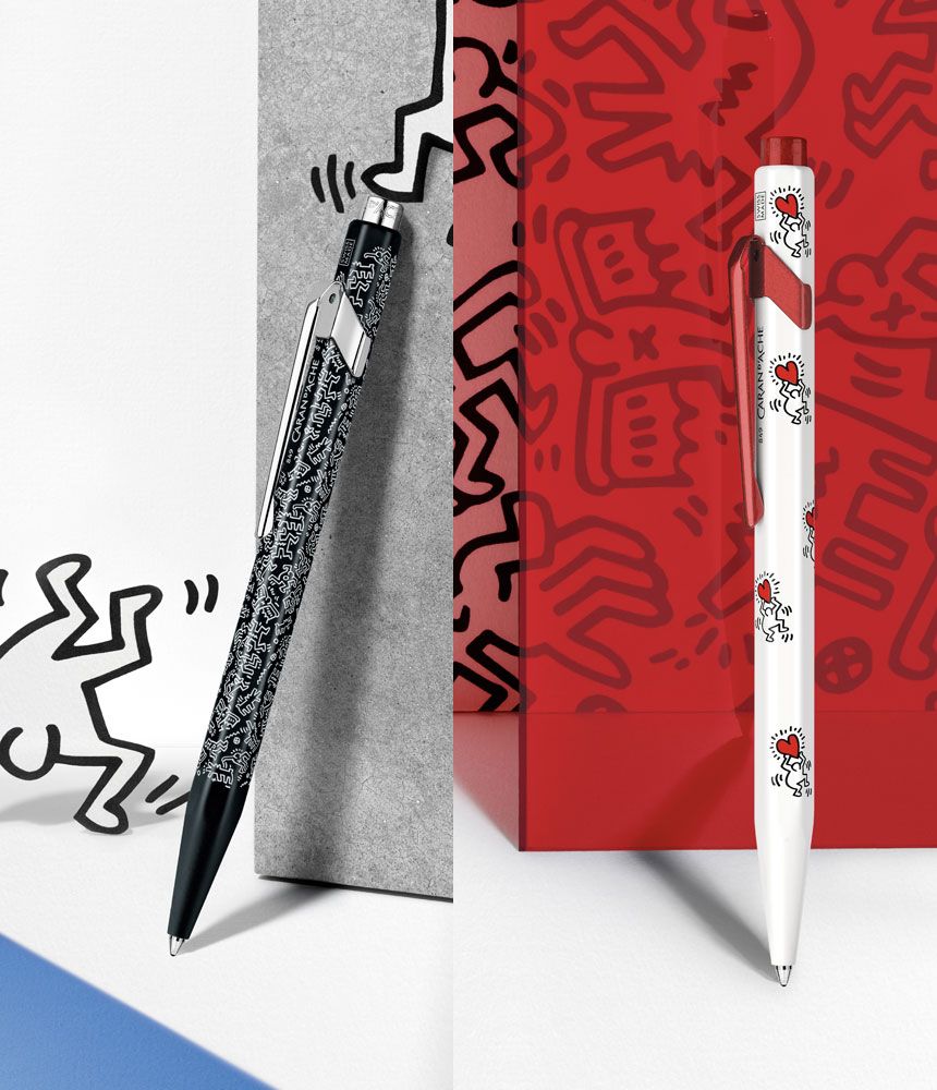 caran d'Ache + Keith Haring 849 kuglepen special edition