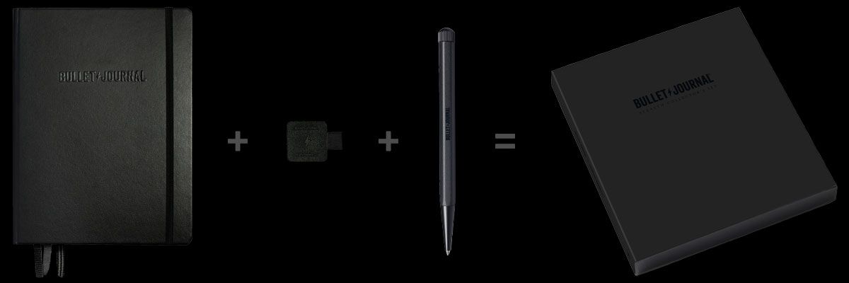 Bullet Journal Stealth Collectors sæt