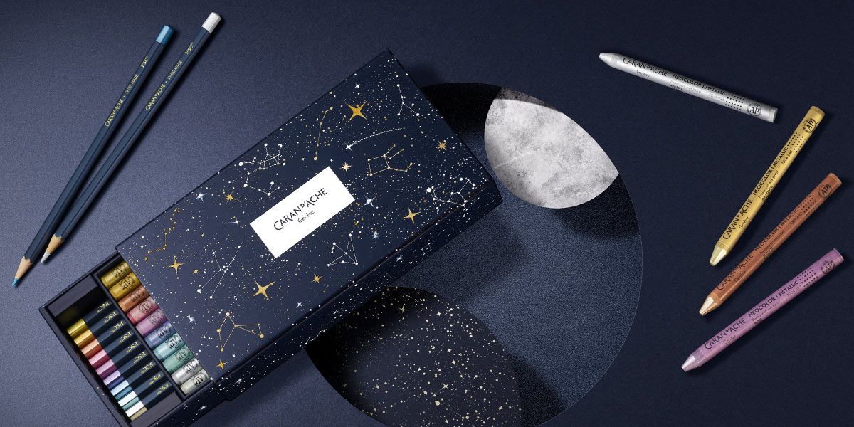 Ecridor Cosmic Blue gaveæske