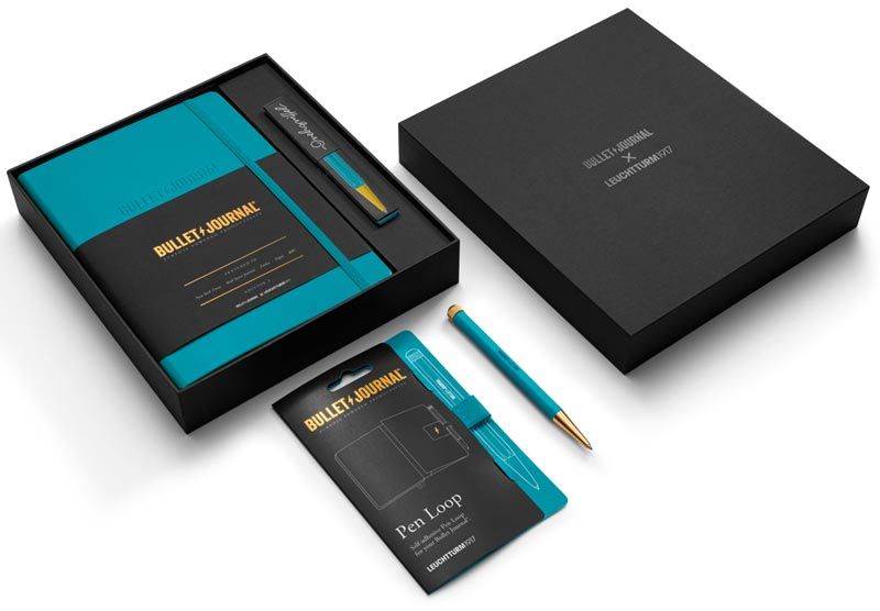 Turquoise25 Bullet Journal gavesæt