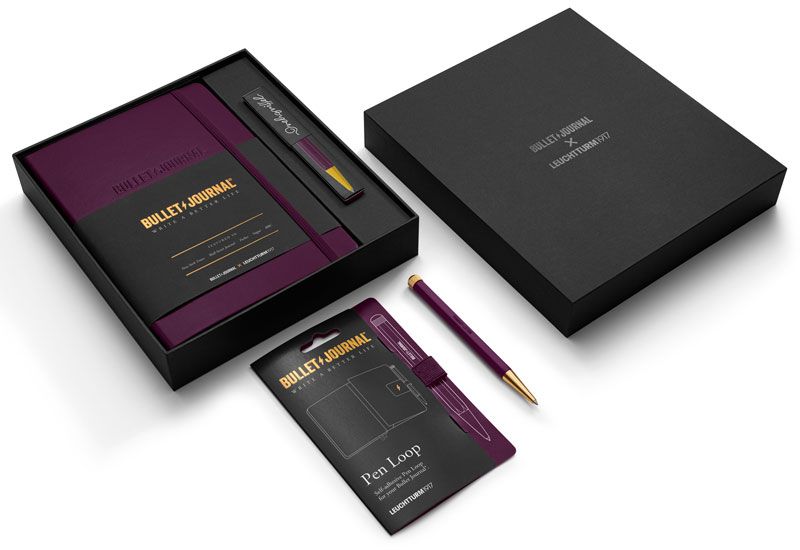 Purple26 Bullet Journal gavesæt