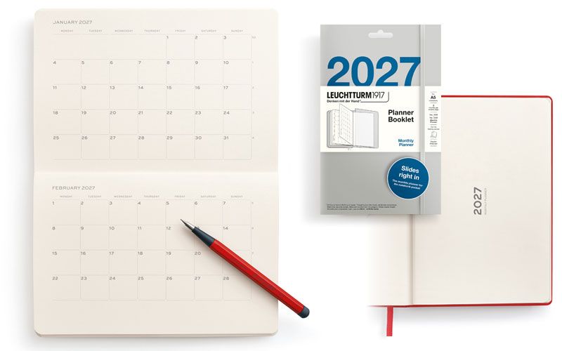 kalender booklet til din notesbog