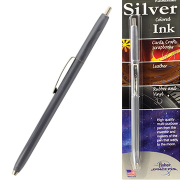 Silver Colored Ink fra Space Pen
