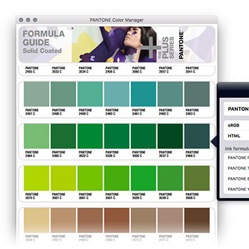 Få adgang til Pantone-farverne i dine programmer