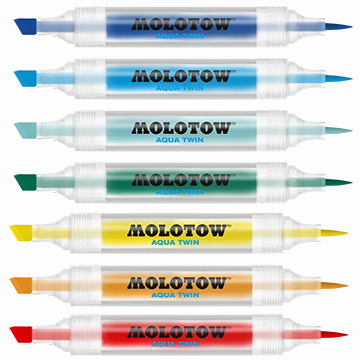 Aqua Twin marker fra Molotow