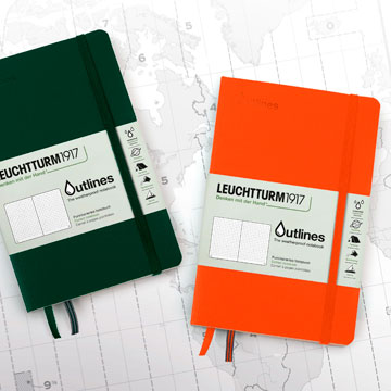 Outlines notesbog fra Leuchtturm1917